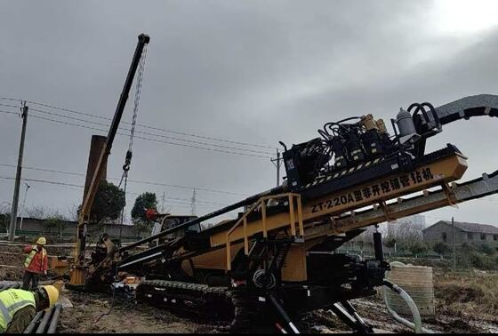 drillto ZT-140 undergroud pipe laying, drillto ZT-220A horizontal directional drilling machine, 140tons hdd machine, 210tons hdd machine,140tons hdd rig, 210tons hdd rig, directional boring equipment
